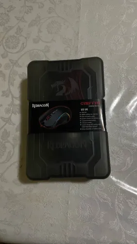 Mouse Gamer Redragon Griffin Preto RGB 7200 de DPI M607