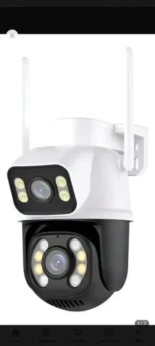 Câmera lente dupla Wi-Fi smart