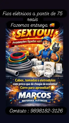 FIOS ELÉTRICOS DE 2,5 MM A PARTIR DE 75 REAIS