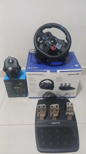Logitech g29 + câmbio manual