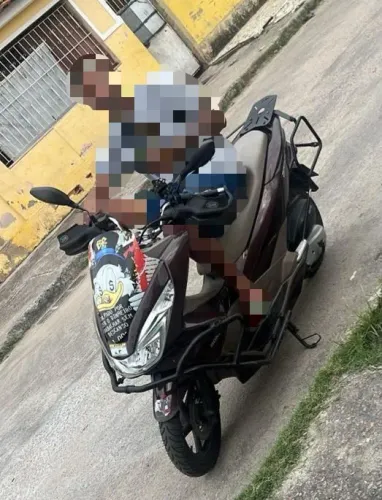 honda pcx 2018 marrom