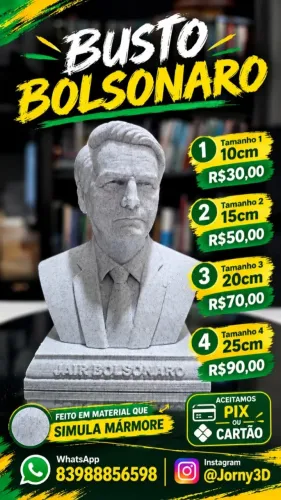 Busto Bolsonaro