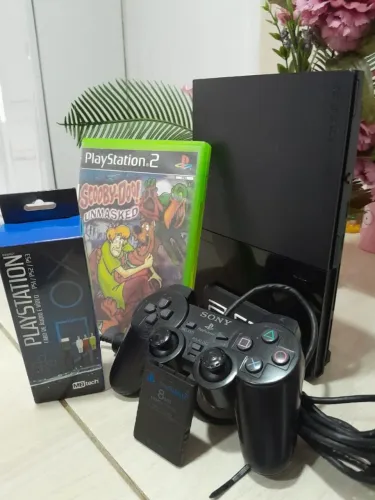 Vendo PlayStation 2 zerado com 1 HD  com jogos 1 controle original e um memoricardo orinal