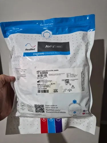 Máscara Nasal ResMed AirFit N30i Apneia do sono