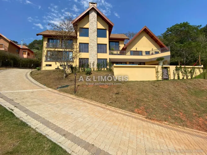 Casa em Condomínio | Santo Antônio do Pinhal | Vista Pedra do Baú, 5 Suítes