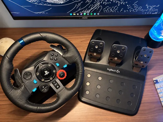 Volante Logitech G29 Driving Force + Pedais