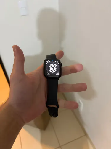 Apple Watch Series 11 46mm 100% saúde da bateria + pulseira de metal