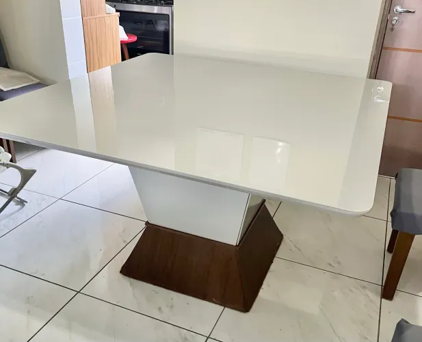 Mesa de jantar grande 6 cadeiras