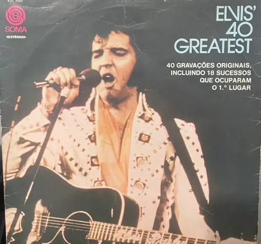 Elvis Presley 40 Greatest 1975 Lp Vinil