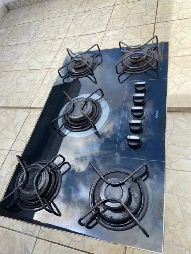 Fogão cooktop Cônsul 5 Bocas a Gás