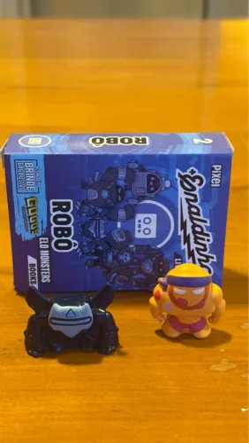 2 Figuras gogos Elo Monsters Enaldinho - Insecto-09 e Big Roni