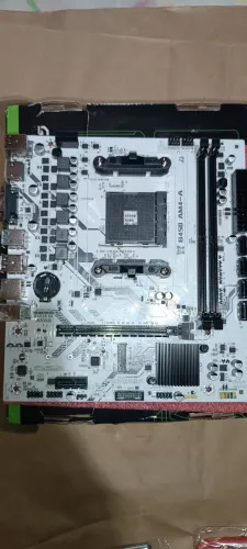 Placa mãe B450 Machinist AM4 Nova
