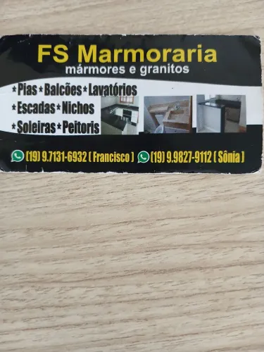 FS Marmoraria em Indaiatuba-sp