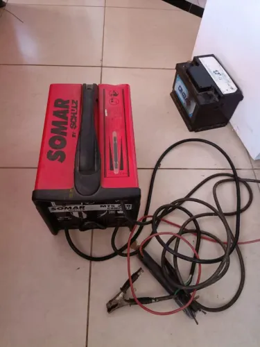 Maquina de solda usada funcionando tudo normal