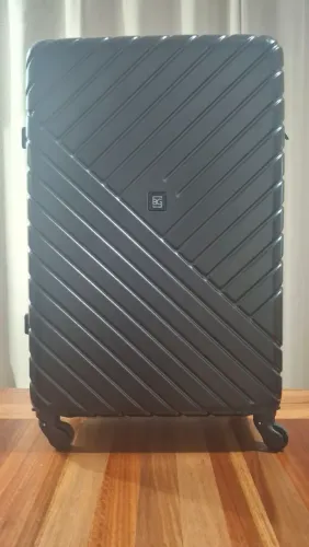 Mala de viagem Bagaggio Detroit tamanho G na cor preta