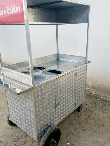 Carrocinha de vender caldo 