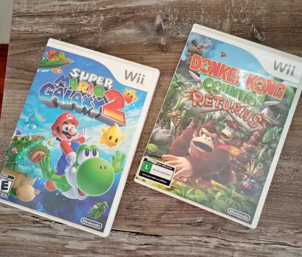 Donkey kong country + Super Mario Galaxy 2 wii