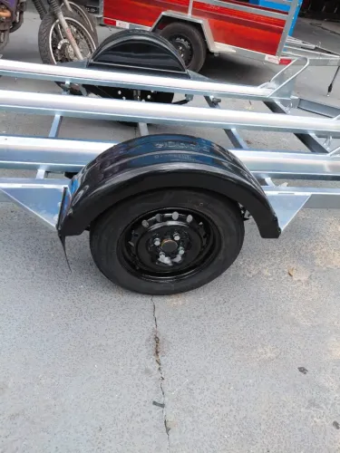-PLATAFORMA PARA TRANSPORTE DE 3 MOTOS - COMPLETA E REFORÇADA!
