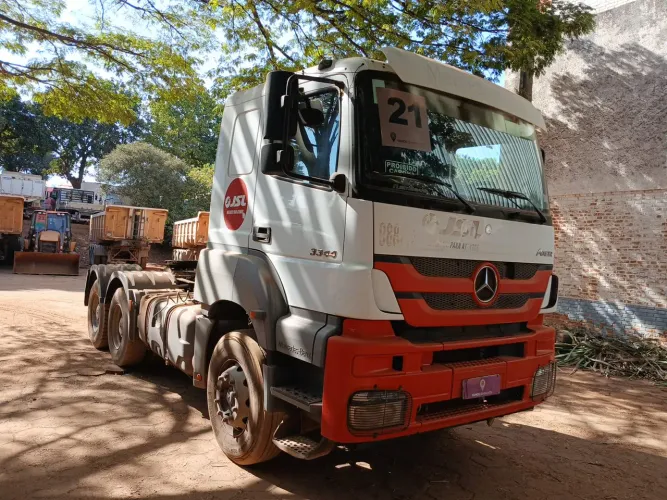 Mercedes-Benz Axor 3344 S/33 6X4E5 2021/2021 Vamos Seminovos Goiania