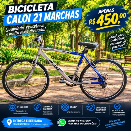 BICICLETA CALOI 21 MARCHAS