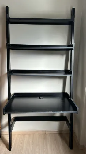 Estante Escrivaninha Tok&Stok Preta