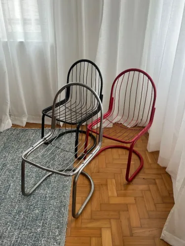 SET cadeiras vintage anos 70