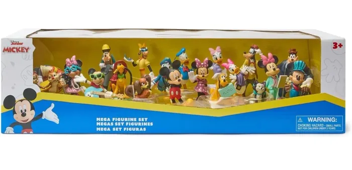 kit 20 mini personagens disney mickey