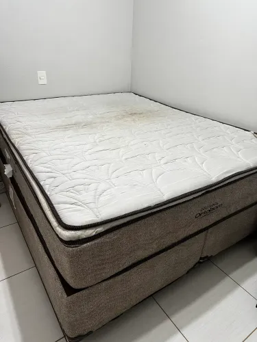 Vendo Cama Box Queen Ortobom 