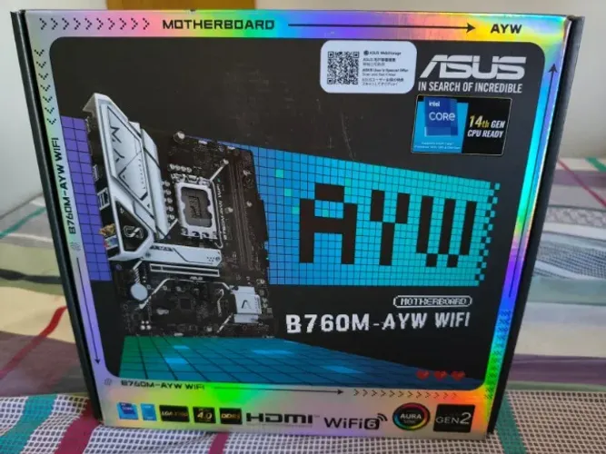 Placa Mãe ASUS B760M-AYW WIFI