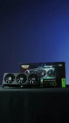 Placa de Vídeo Seminova Inno3D RTX 5080 X3 16GB por R$8.999,00 |