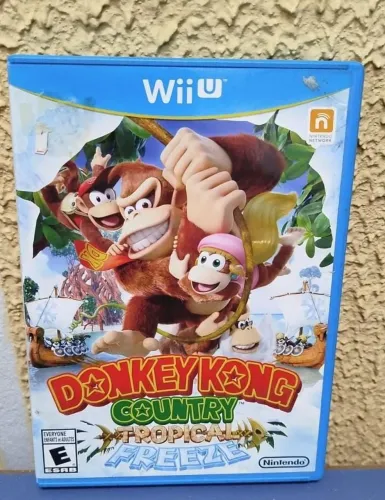 Donkey kong Cowtry Tropical Freeze Nintendo Wii u