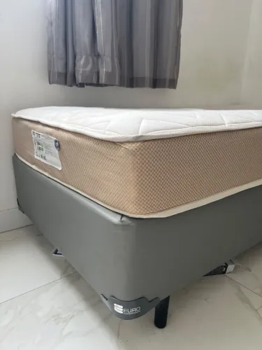 Colchão de Solteiro Euroflex Org Prime Firme - 88x188 cm