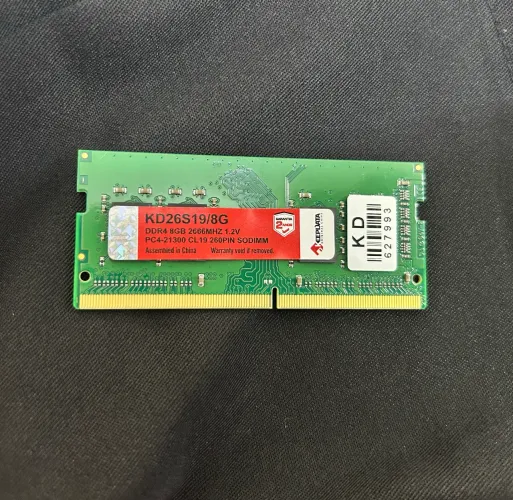 Memória ram 8GB DDR4