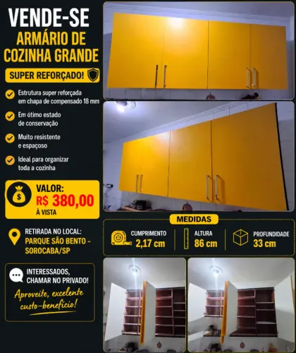 Vende-se armário de cozinha