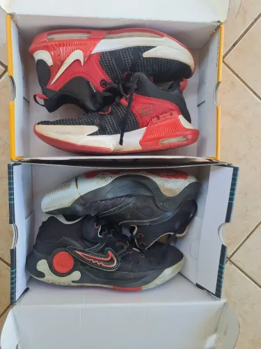 Lebron witness VII e KD Trey 5 X - tênis basquete. Tamanho 43 .