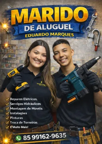 Marido de aluguel faz tudo profissional. Eusébio, fortaleza e região metropolitana.