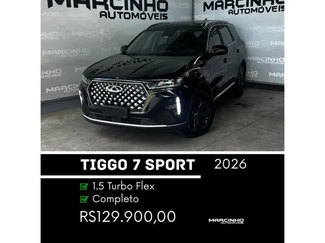Chery Tiggo 7 T 1.5 16V Turbo Flex Aut. 2026