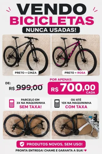 Vendo bicicletas NOVAS - nunca montada ARO 29