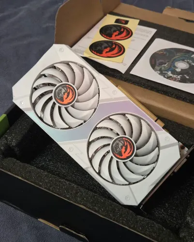 GTX 1660 Ti 6GB NVIDIA PCYES Branca GDDR6 | Excelente Estado