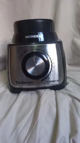 Liquidificador Mondial Turbo Inox L-1200 BI (1200W, 220V) - mostruário