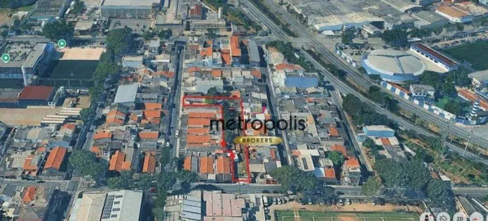 Terreno à venda, 1491 m² por R$ 3.725.000,00 - Paulicéia - São Bernardo do Campo/SP
