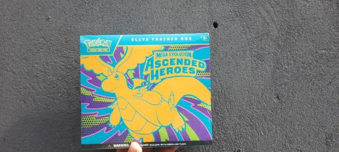 4x Elite trainer box etb Ascendend Heroes Ingles Lacradas