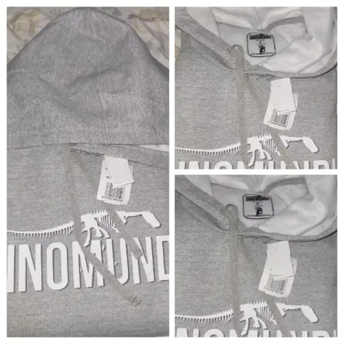 MOLETON CINZA UNISSEX ADULTO TAMANHO G , MARCA : DINO MUNDI , COR CINZA !! NO PRECINHO R$ 