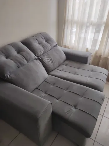 Sofá retrátil 2 lugares
