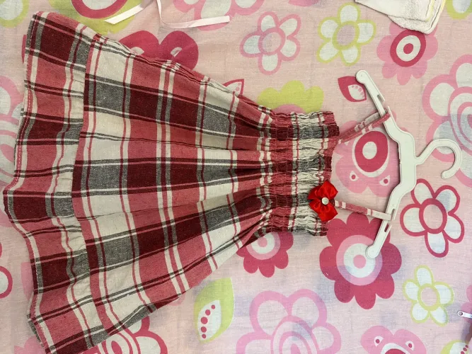 Vestido xadrez TAM P/M