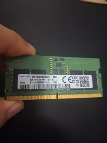 Memória ram de notebook DDR5 4800Mhz