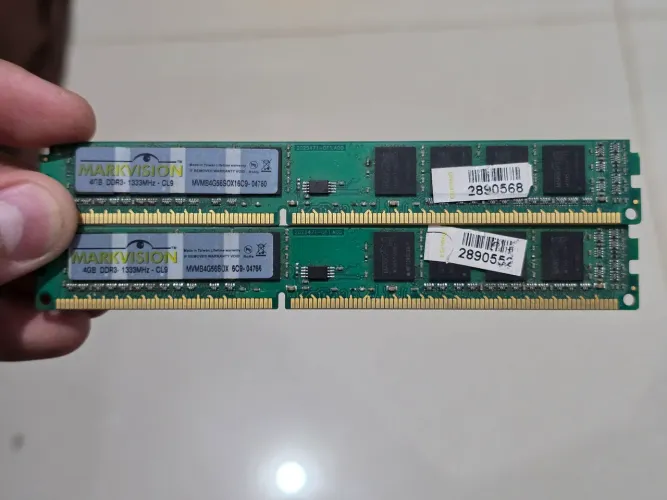 Memoria ram ddr3 2x4 1333 Mhz
