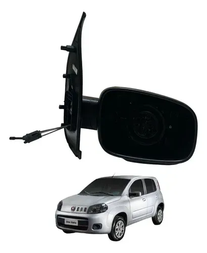 Retrovisor Direito Manual S/espelho Fiat Uno 2011 A 2020