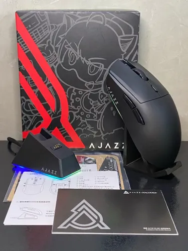 Mouse Gamer AJAZZ AJ139 V2 MC Lacrado Preto