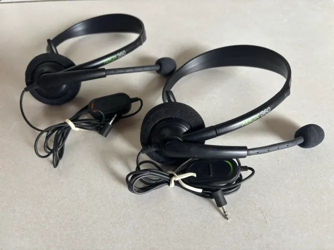 Fone Xbox 360 original (par)